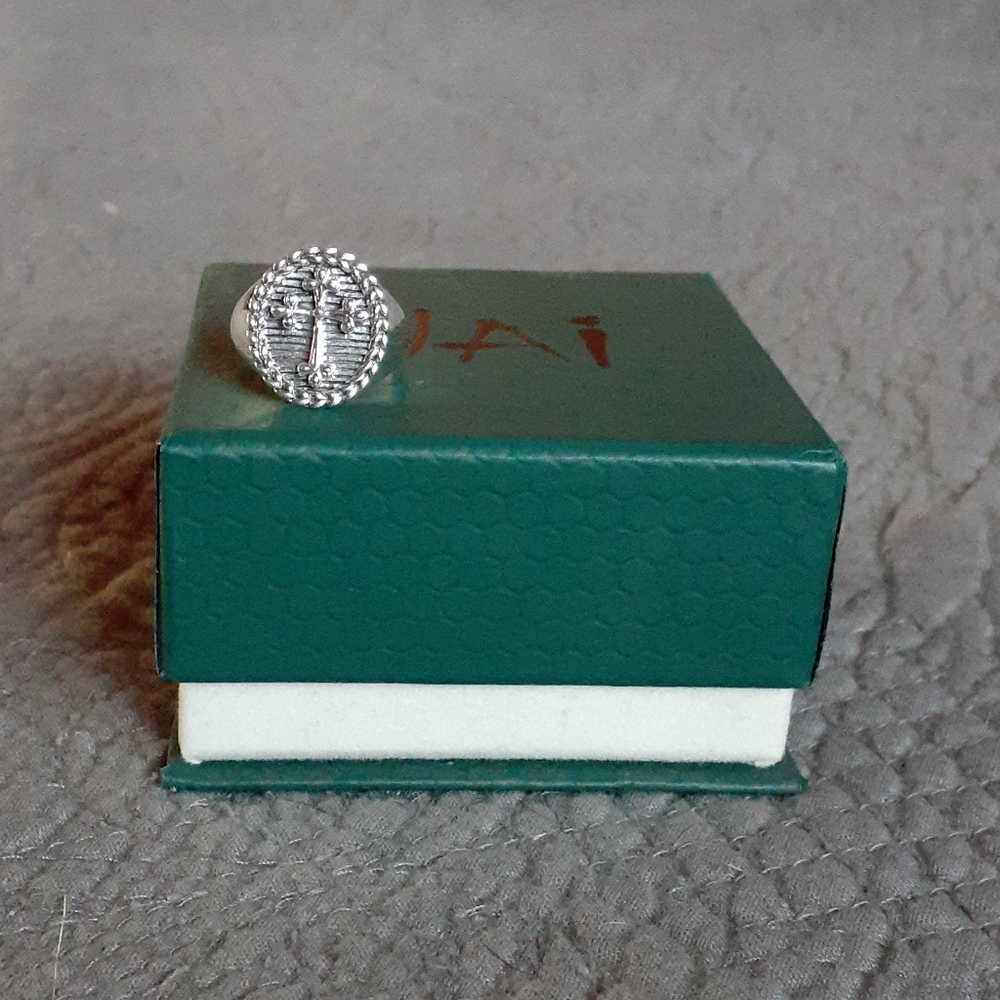 JAI John Hardy Sterling cross ring